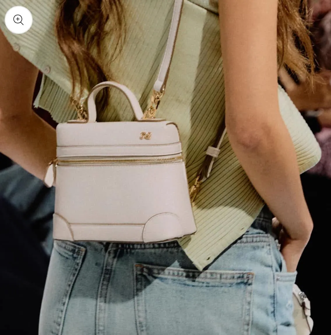Mini Kate Backpack Brown PU