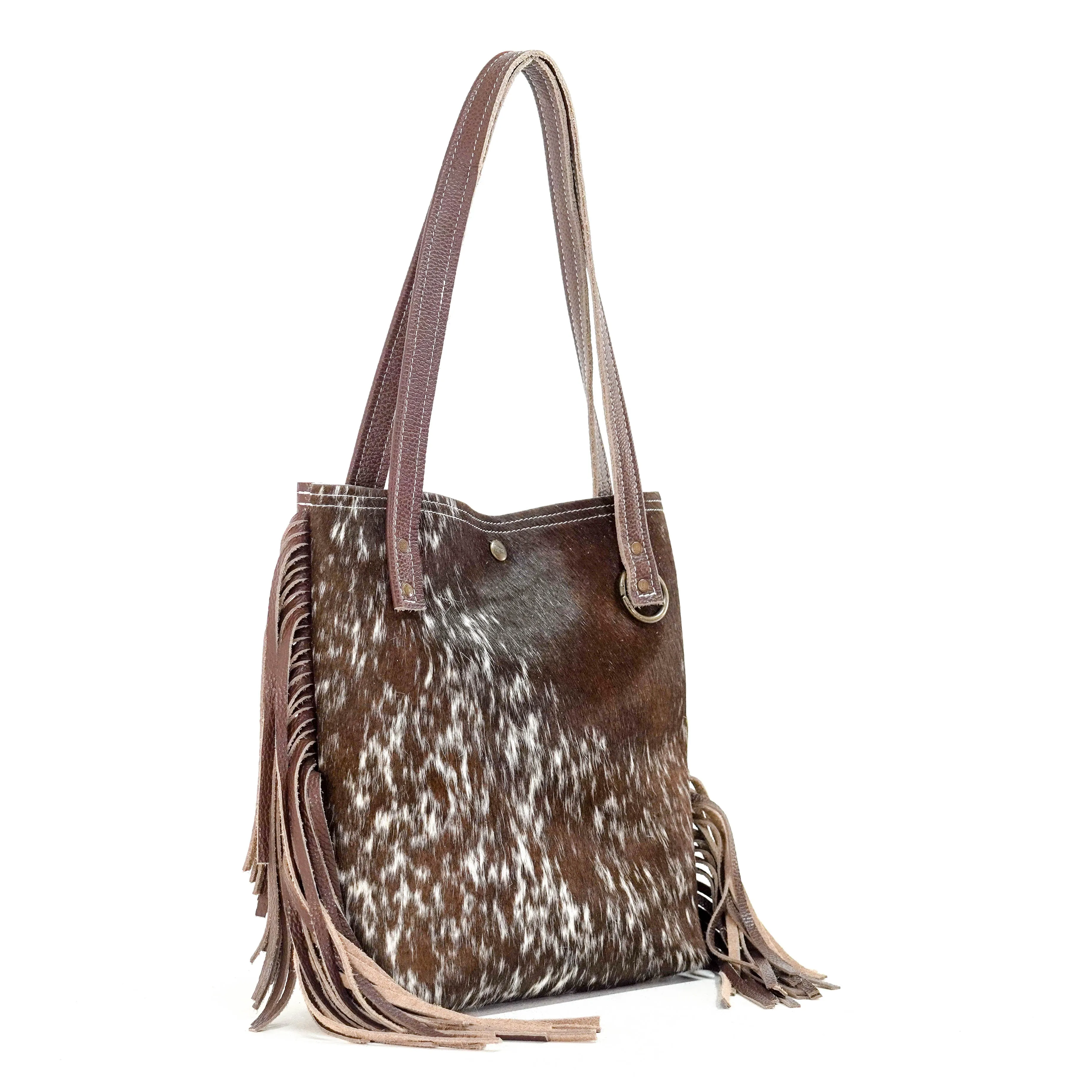 Mini Trisha - Chocolate & White w/ No Embossed
