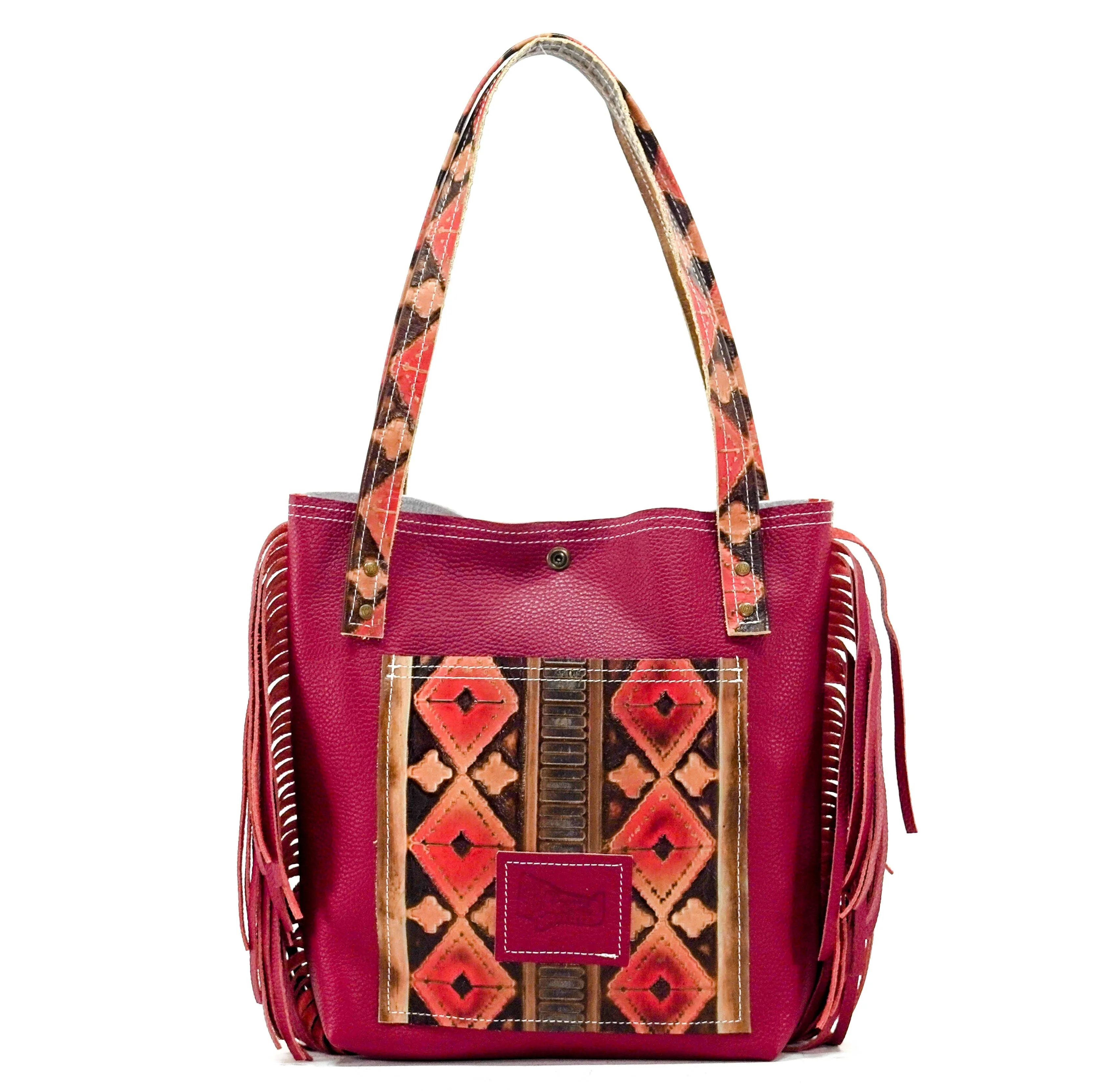 Mini Trisha - Longhorn w/ Santa Fe Navajo