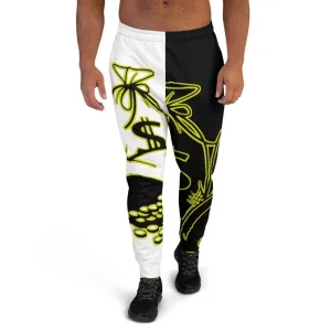 Money Bags Joggers - White & Black