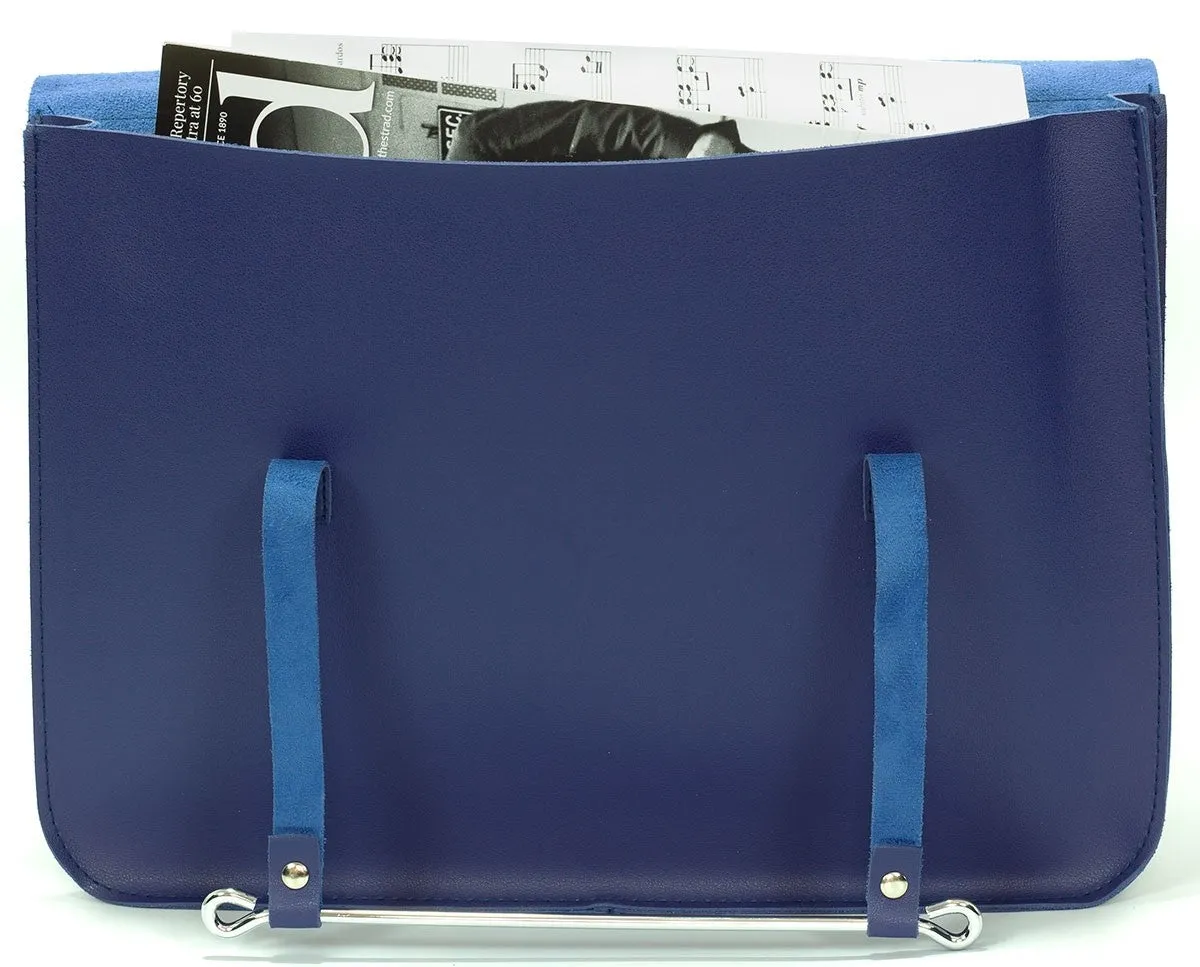 Montford MFC5BL Blue Leatherette Music Case