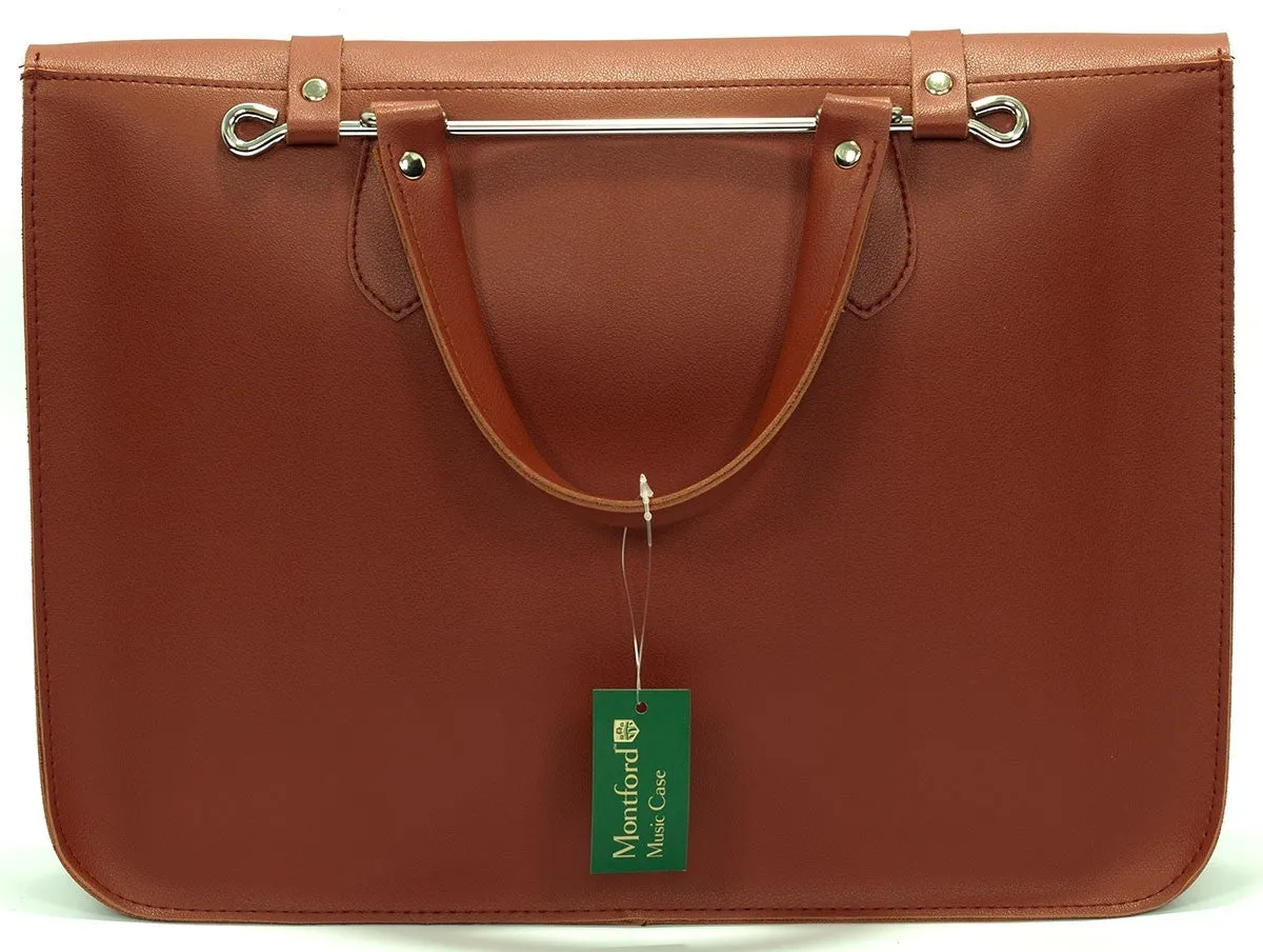Montford MFC5T Tan Leatherette Music Case
