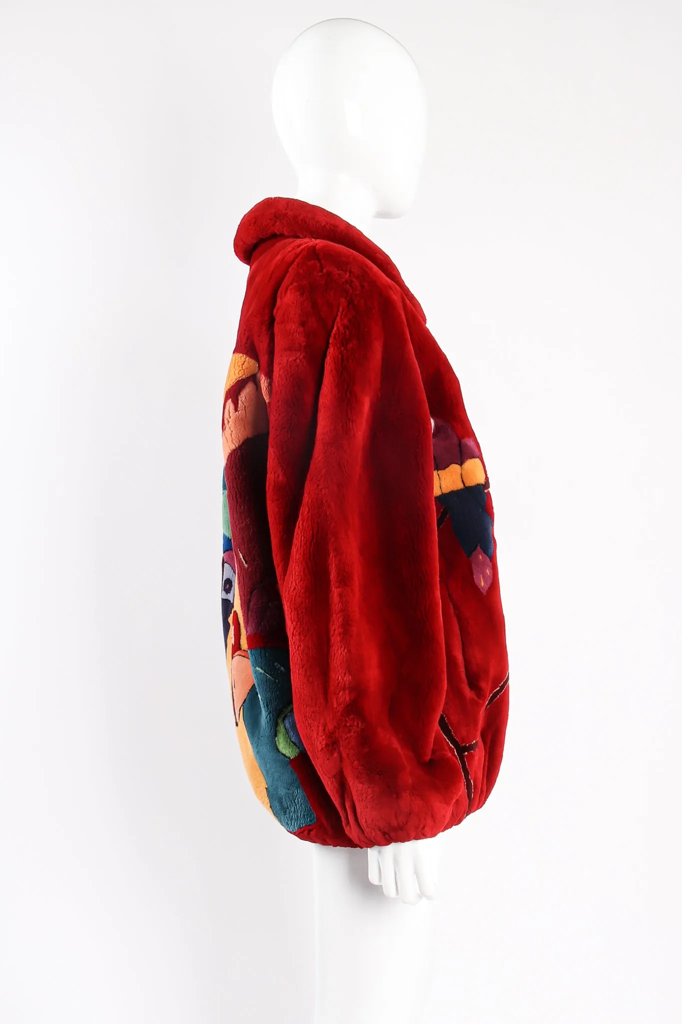 Parrot Pandemonium Fur Coat