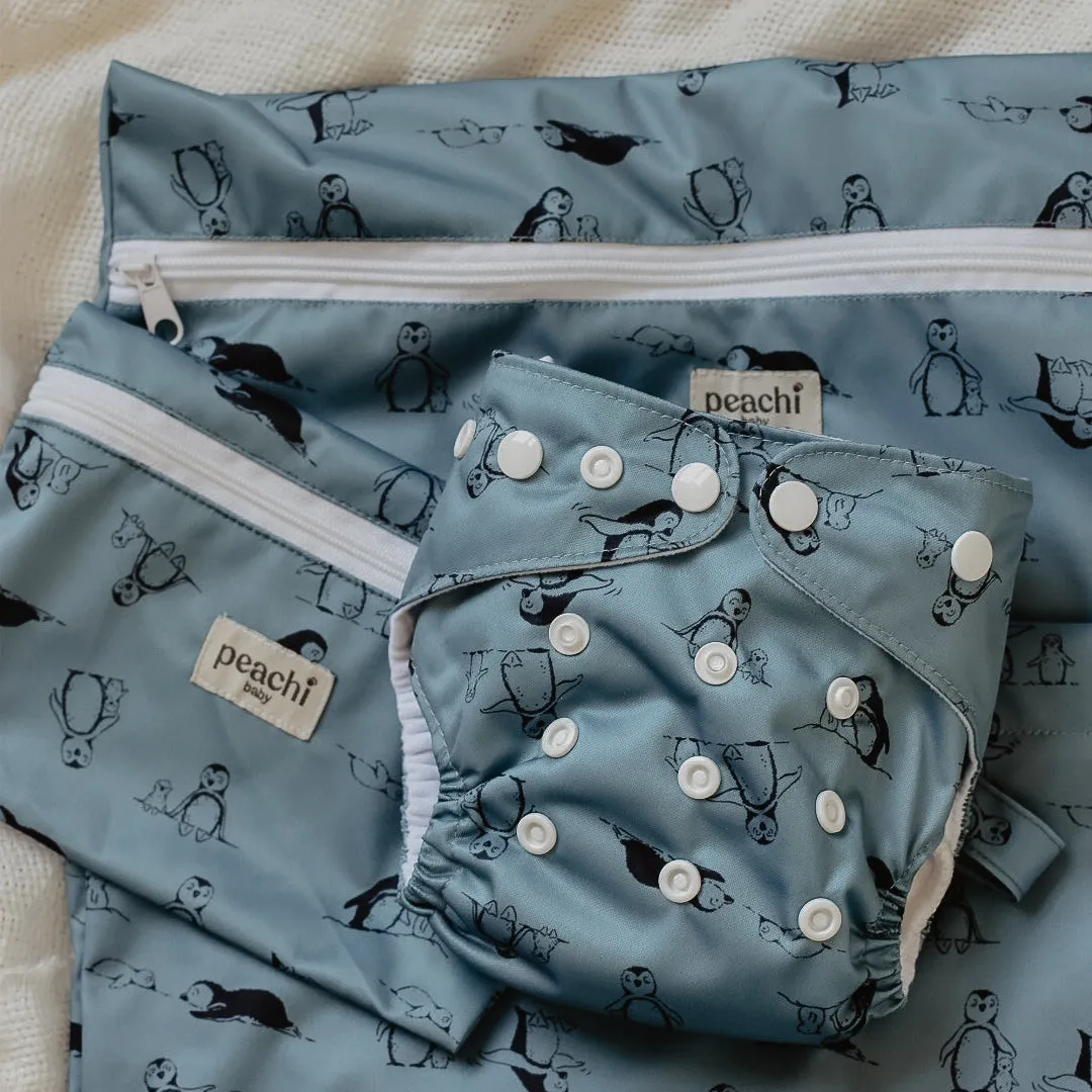 Penguins Mini Wet Bag