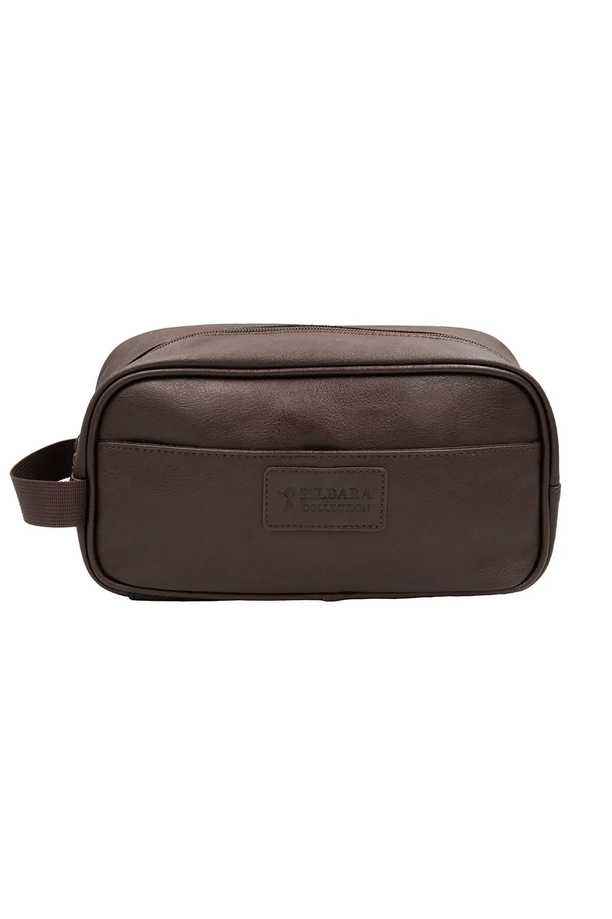 Pilbara Leather Toiletry Bag