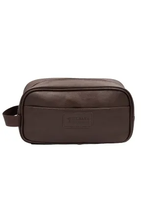 Pilbara Leather Toiletry Bag