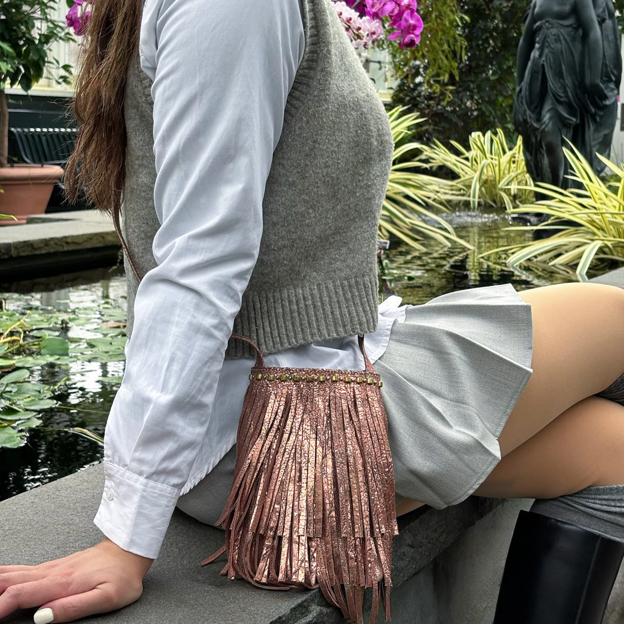 Pom Pom Fringe Messenger