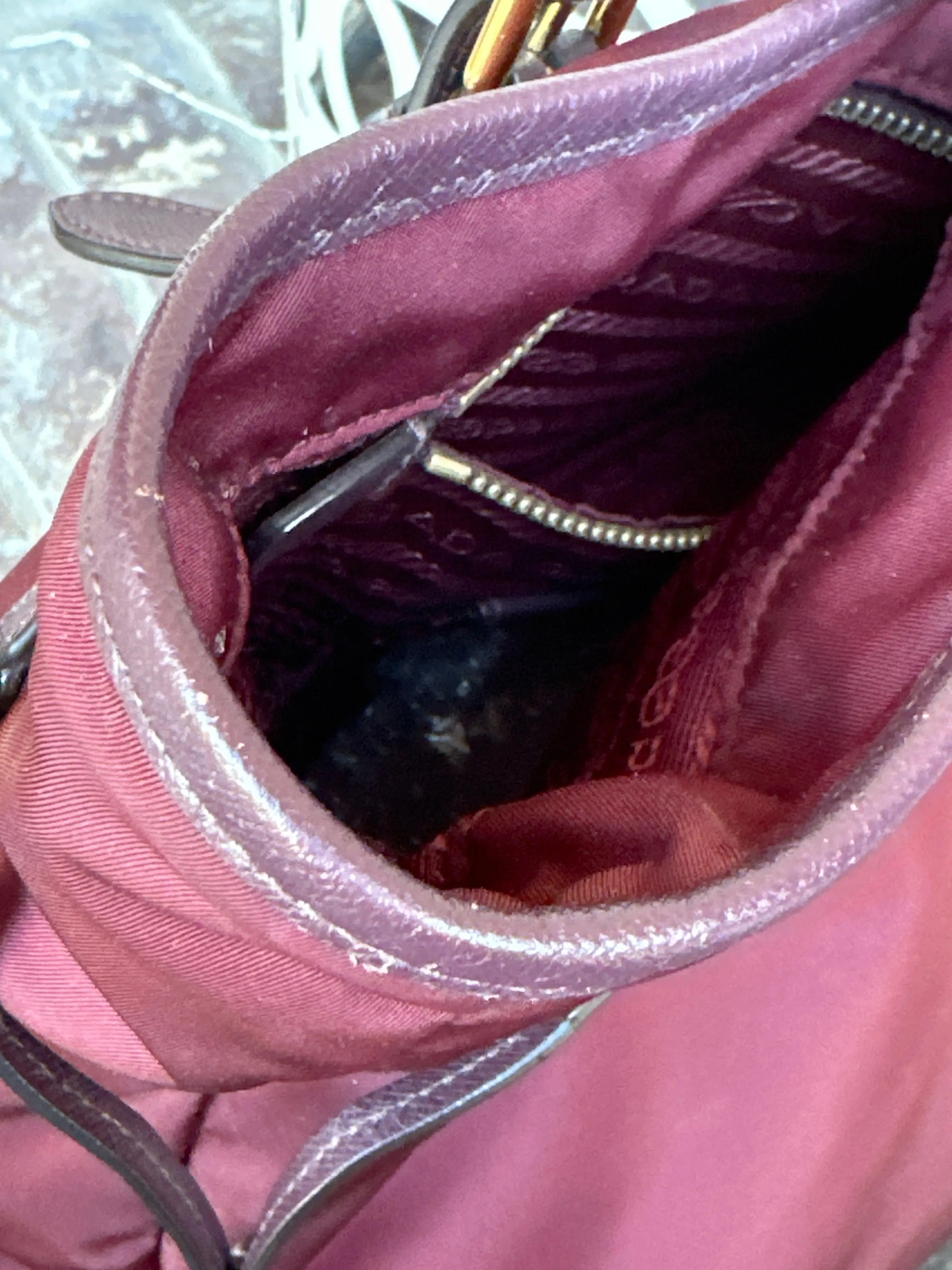 Prada Nylon Shoulder Bag