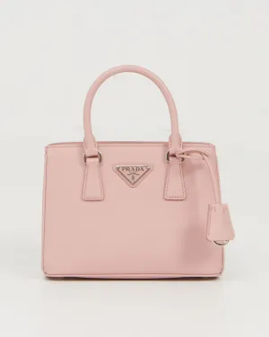 Prada Pink Galleria Saffiano Leather Mini Bag