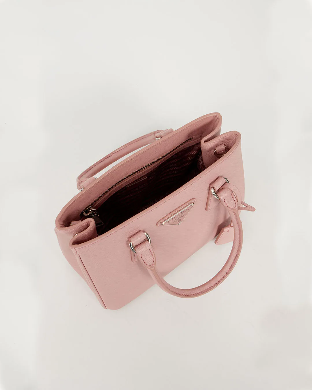 Prada Pink Galleria Saffiano Leather Mini Bag