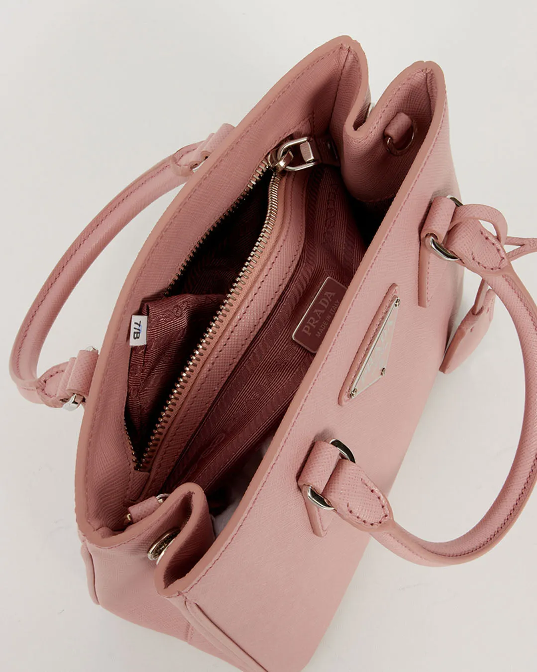 Prada Pink Galleria Saffiano Leather Mini Bag