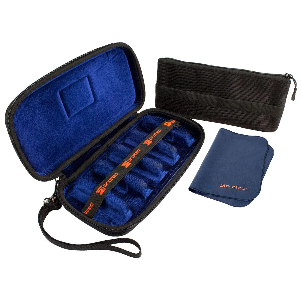 Protec Woodwind Mouthpiece Case - Nylon, 6-Piece WMC6