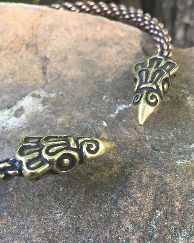 Raven Torc - Light Braid