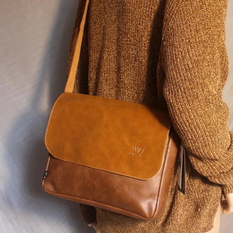 Retro Messenger Bag