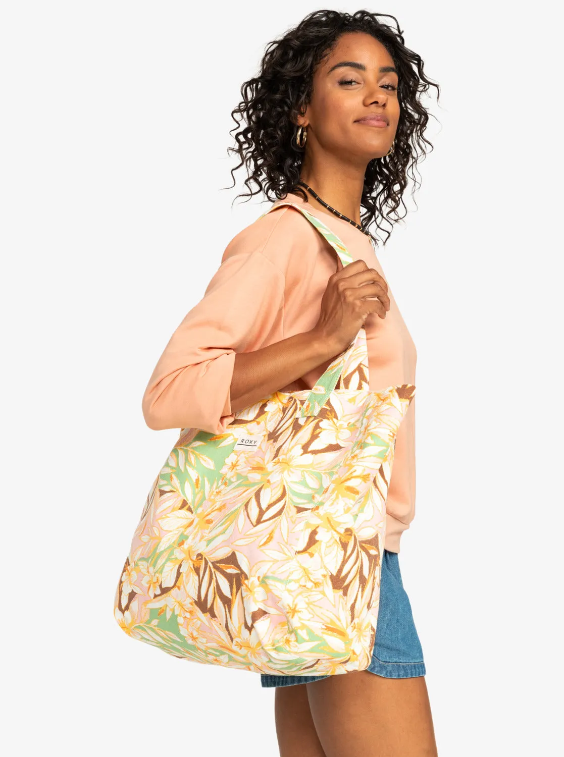 ROXY Anti Bad Vibes Printed Bag - Quiet Green Coast To Coast