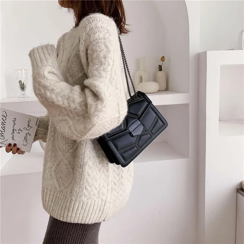 Sac a main cuir luxe collection 2023 / Shoulder Messenger Lady Luxury Handbags