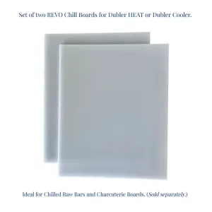 Set of Two Chill Boards for REVO Dubler Coolers
