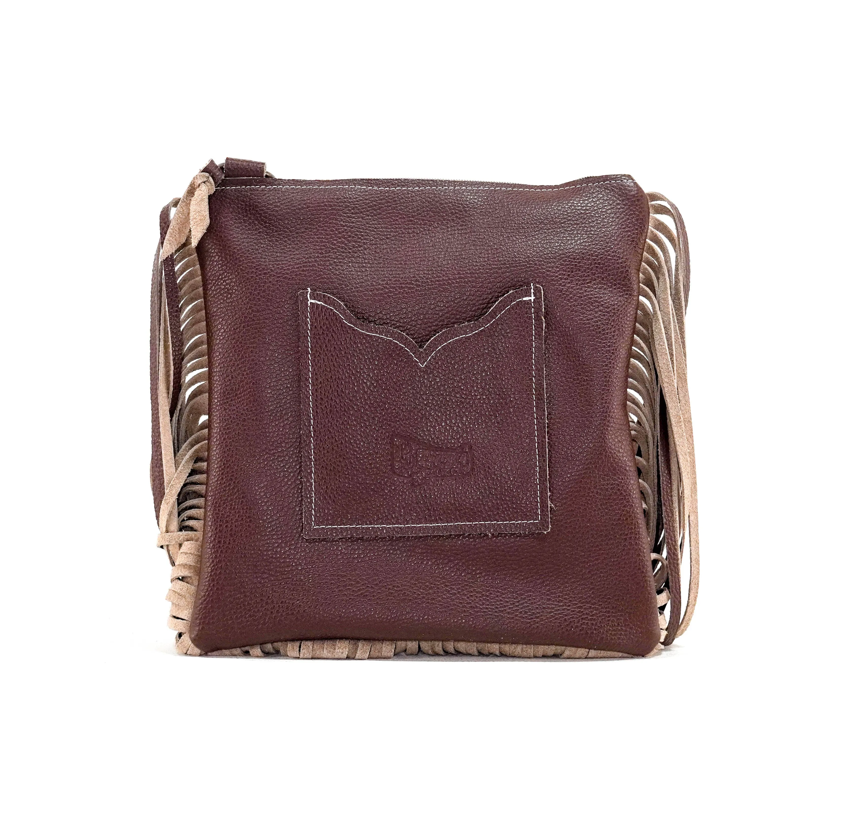 Shania - Chocolate & White w/ No Embossed