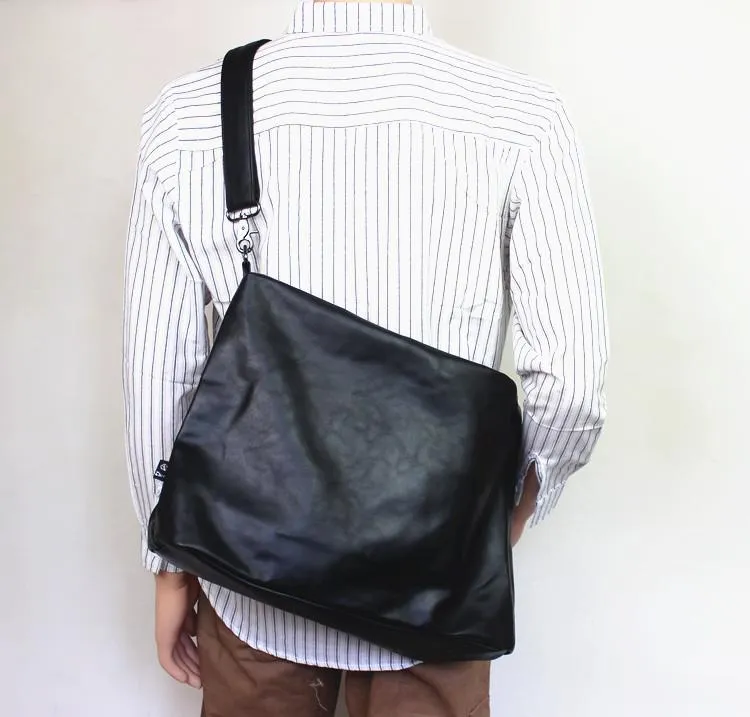 Soft Leather Messenger Bag
