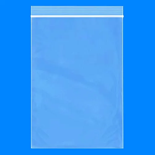 Spartan Industrial - 4” X 7” (1000 Pack) 2 Mil Clear Reclosable Zip Plastic Poly Bags with Resealable Lock Seal Zipper
