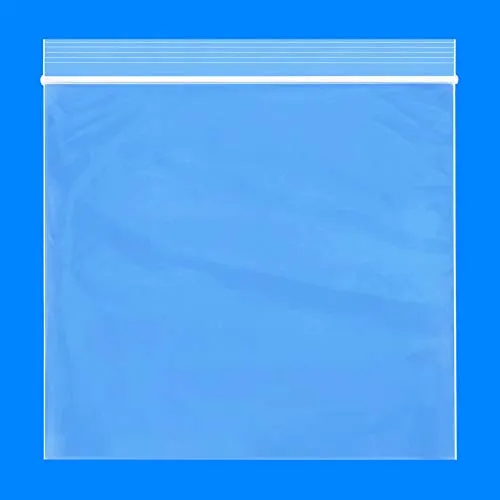 Spartan Industrial - 6” X 6” (1000 Pack) 2 Mil Clear Reclosable Zip Plastic Poly Bags with Resealable Lock Seal Zipper