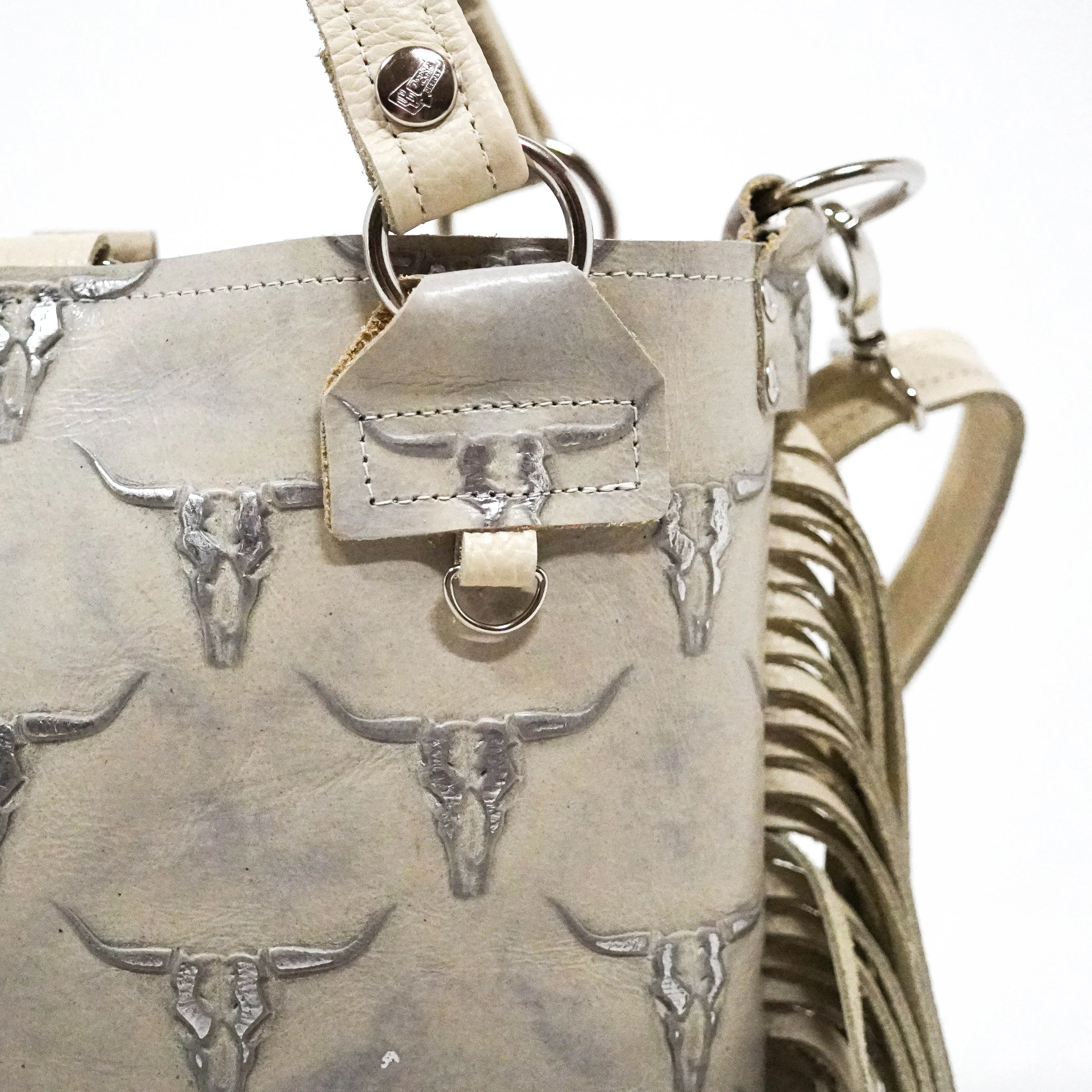 Swift - Embossed Skulls w/ Bone Leather