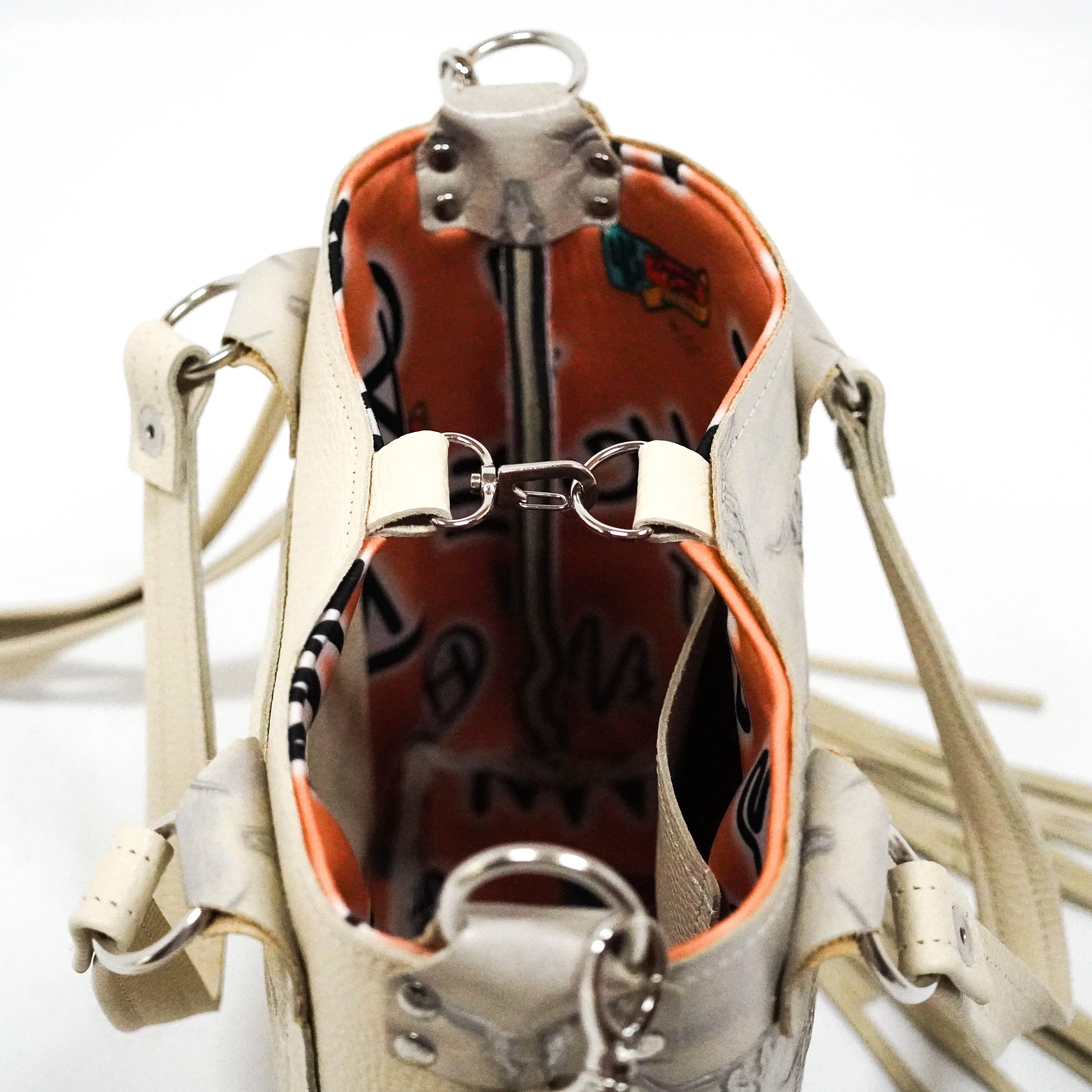 Swift - Embossed Skulls w/ Bone Leather