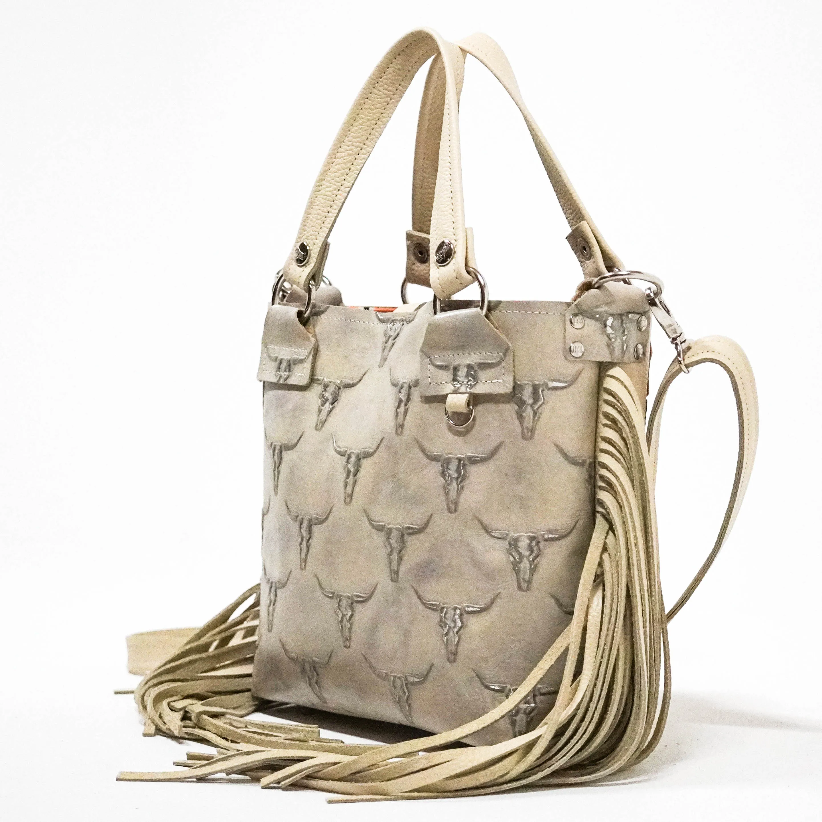 Swift - Embossed Skulls w/ Bone Leather