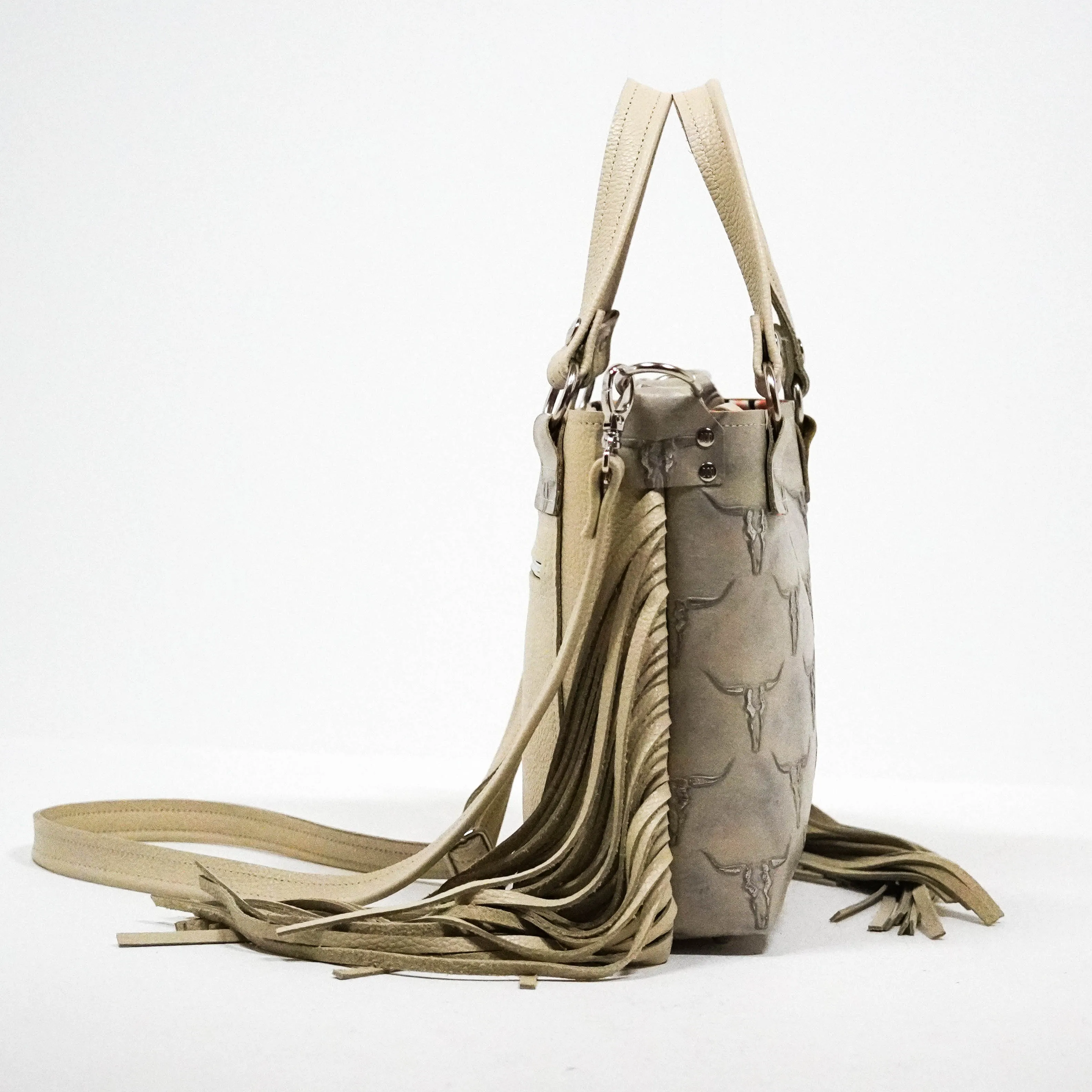 Swift - Embossed Skulls w/ Bone Leather