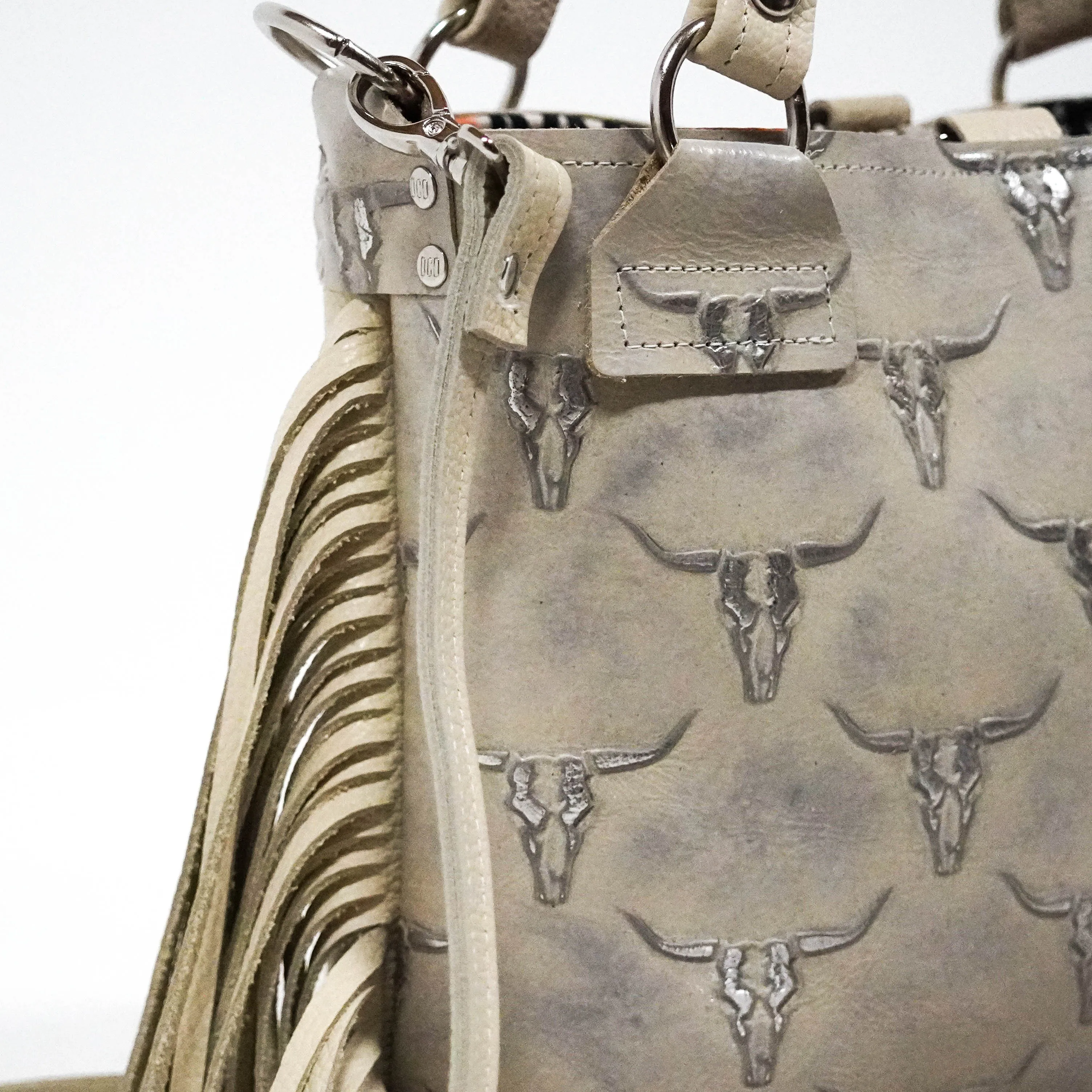 Swift - Embossed Skulls w/ Bone Leather