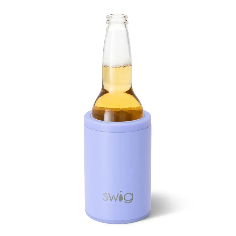Swig Hydrangea Can   Bottle Cooler 12oz