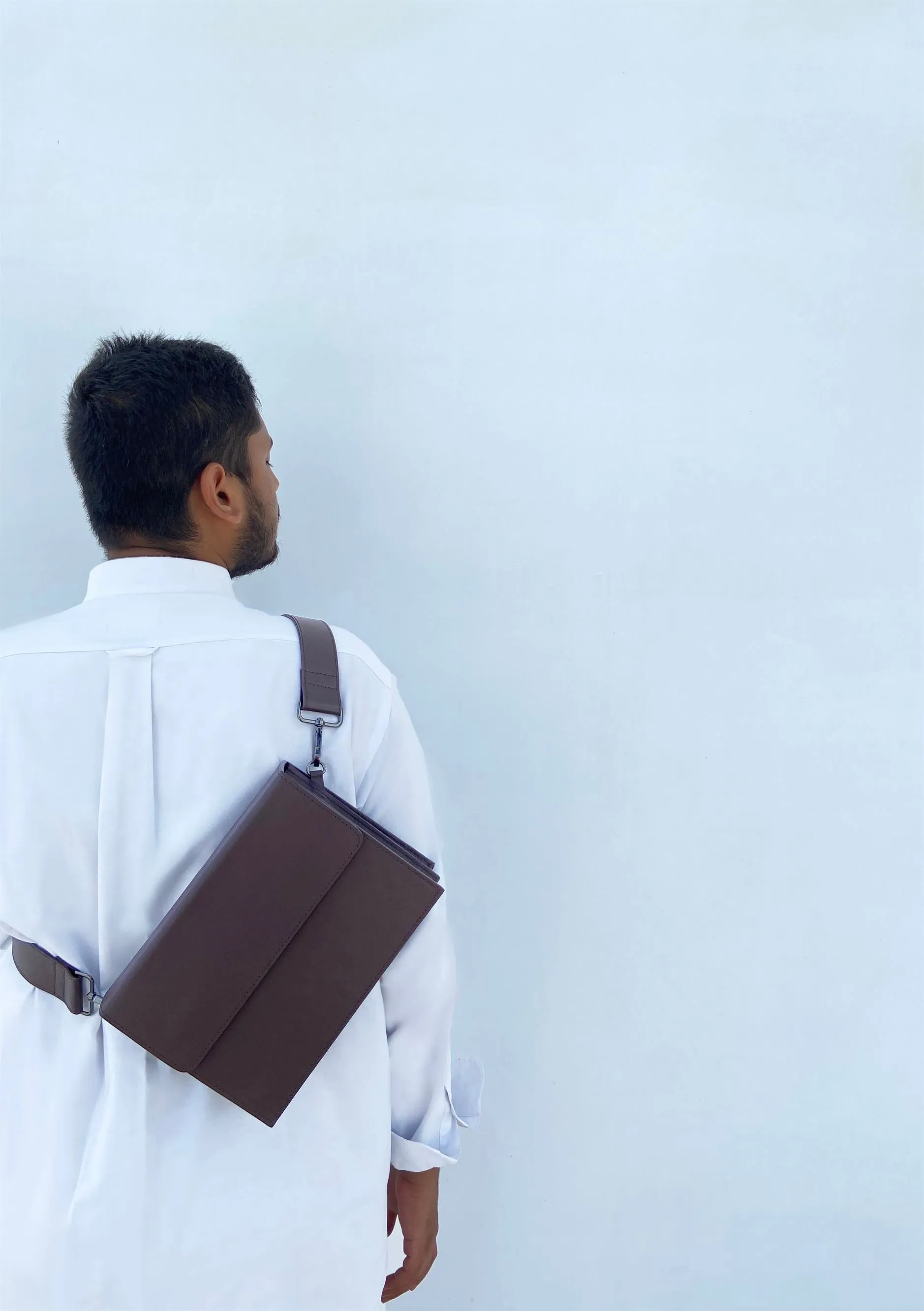 Tanned   I   Quad Messenger      Umber  TO/QM-UM  I Leather Bag