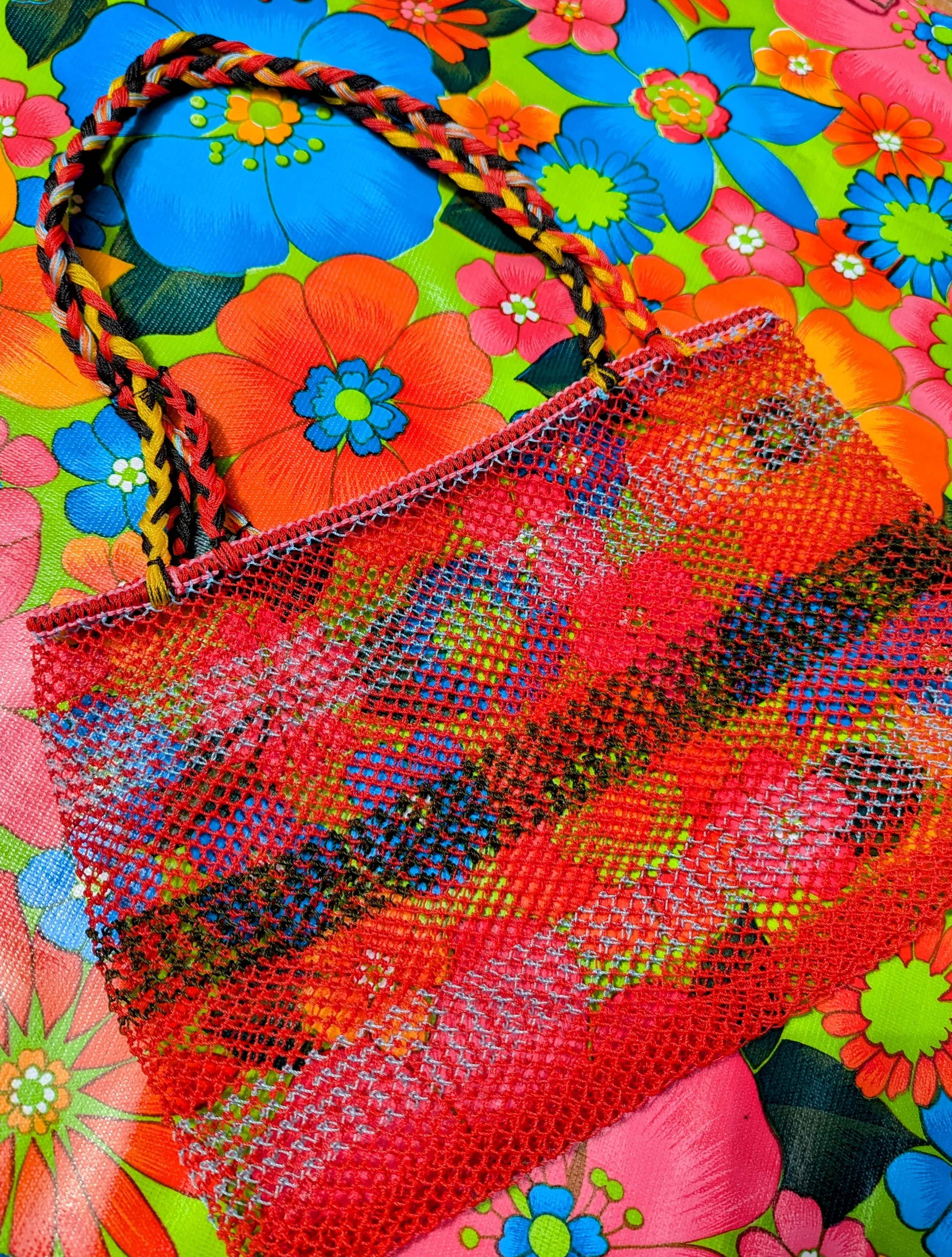 Thai fishermans bags - short handbag handle