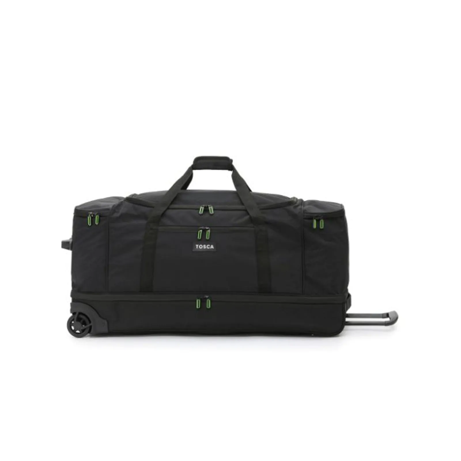 Tosca 70cm Split Duffel Wheel Bag Black