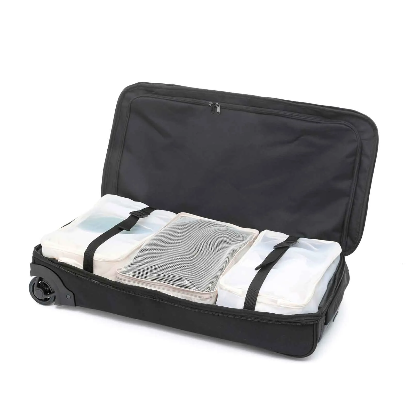 Tosca 70cm Split Duffel Wheel Bag Black