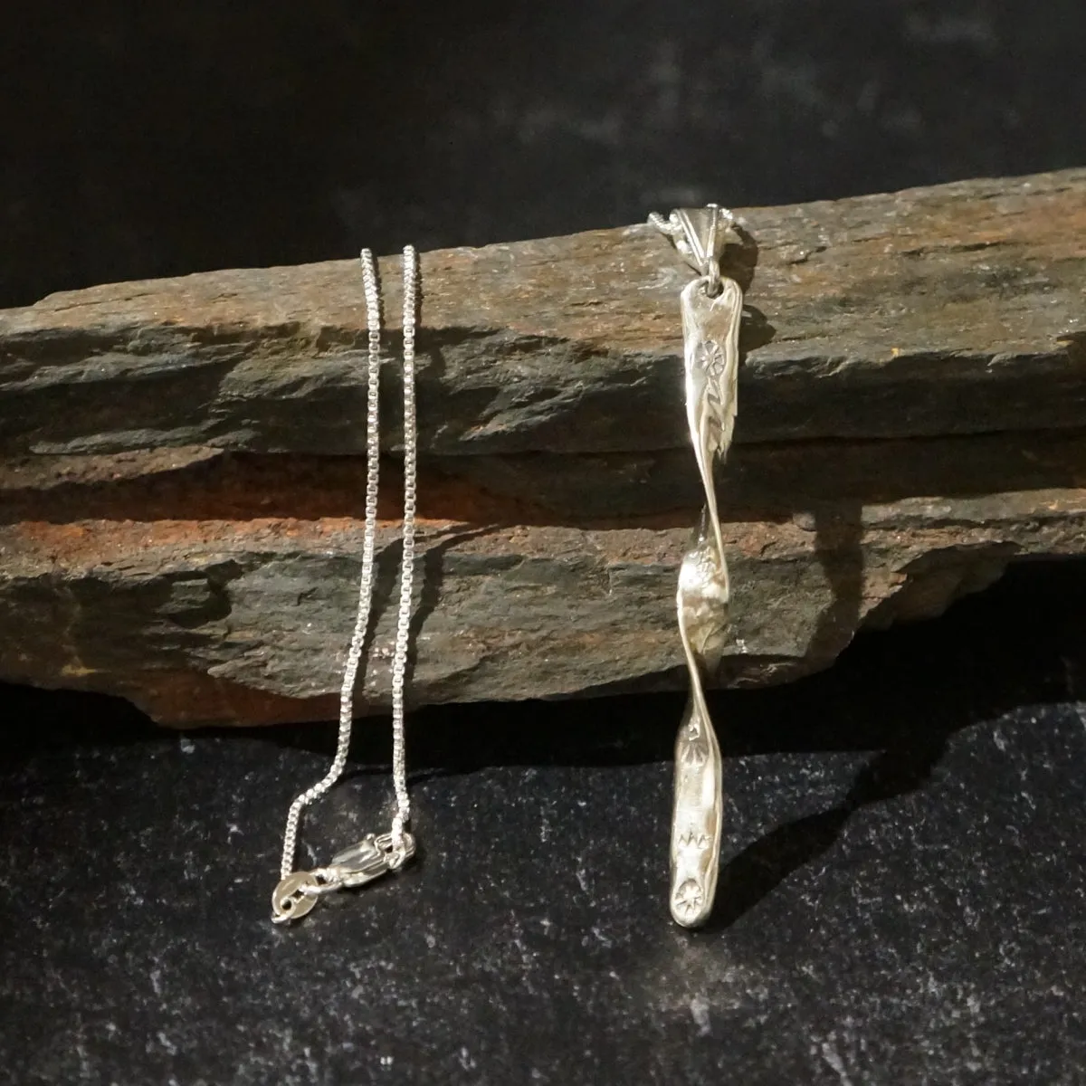 Twisted Prayer Stick Pendants & Earrings ~ Seven Sizes!