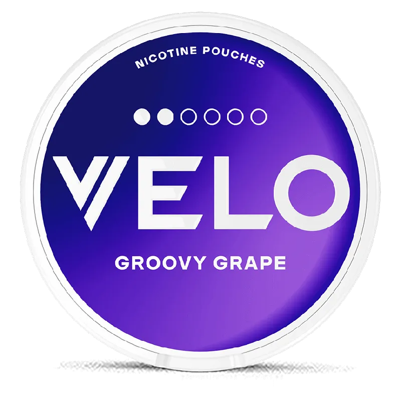 Velo Mini Groovy Grape Nicotine Pouches (20pcs/Can)