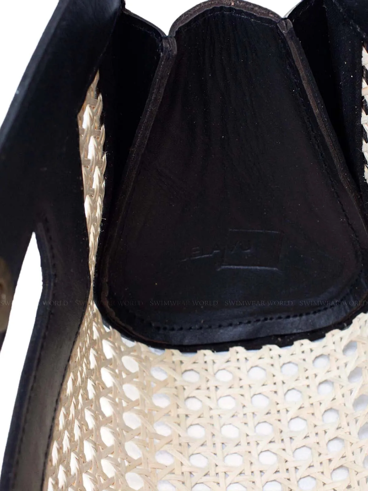 Venice Mini Cane Leather Clutch