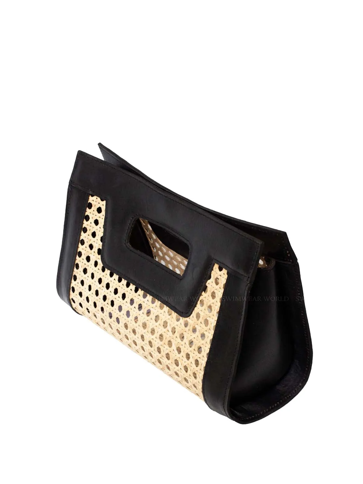 Venice Mini Cane Leather Clutch