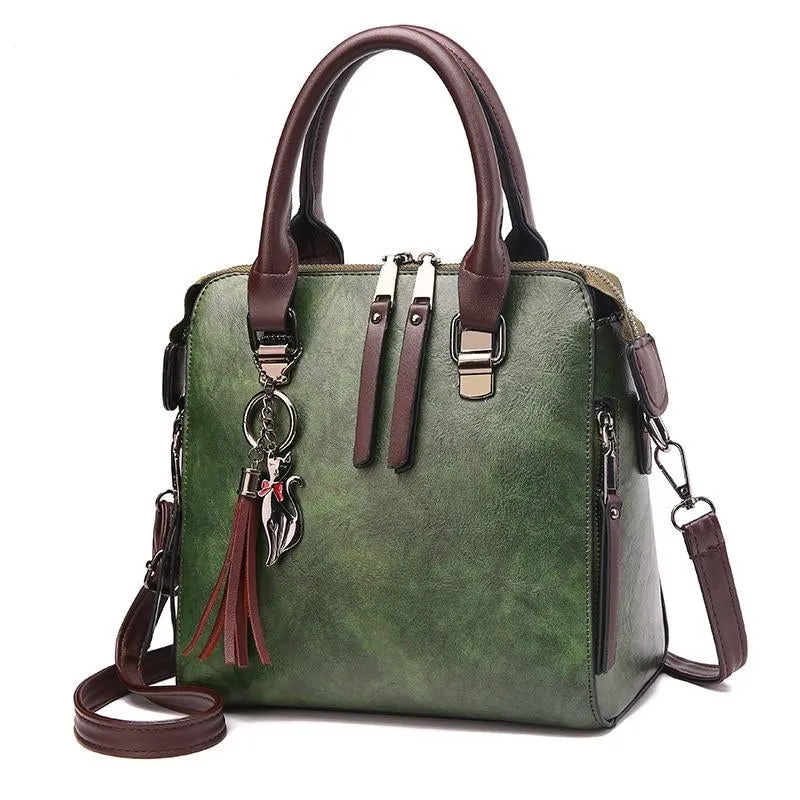 Vintage PU Leather HandBags