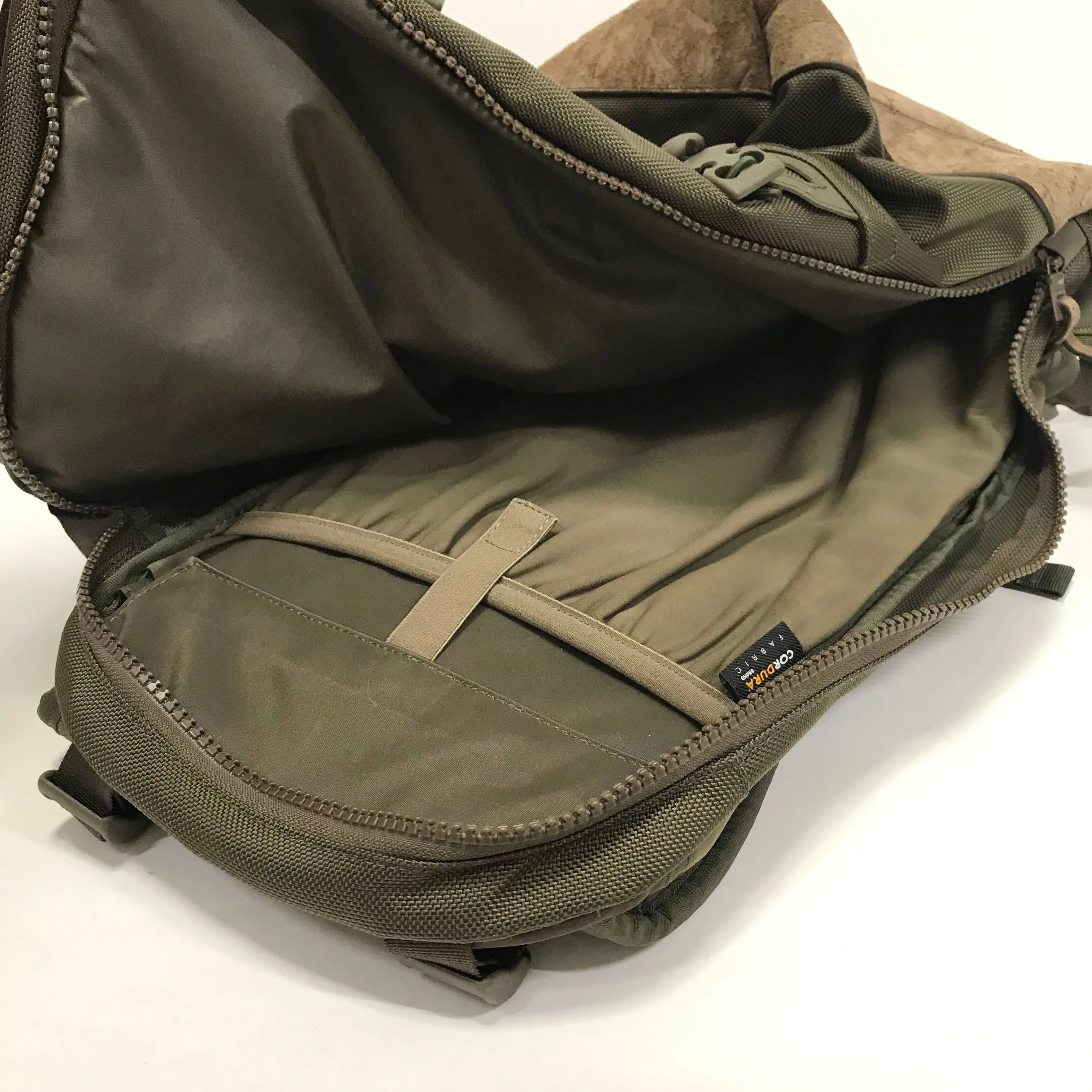Visvim 20L Cordura Ballistic Nylon Backpack Olive
