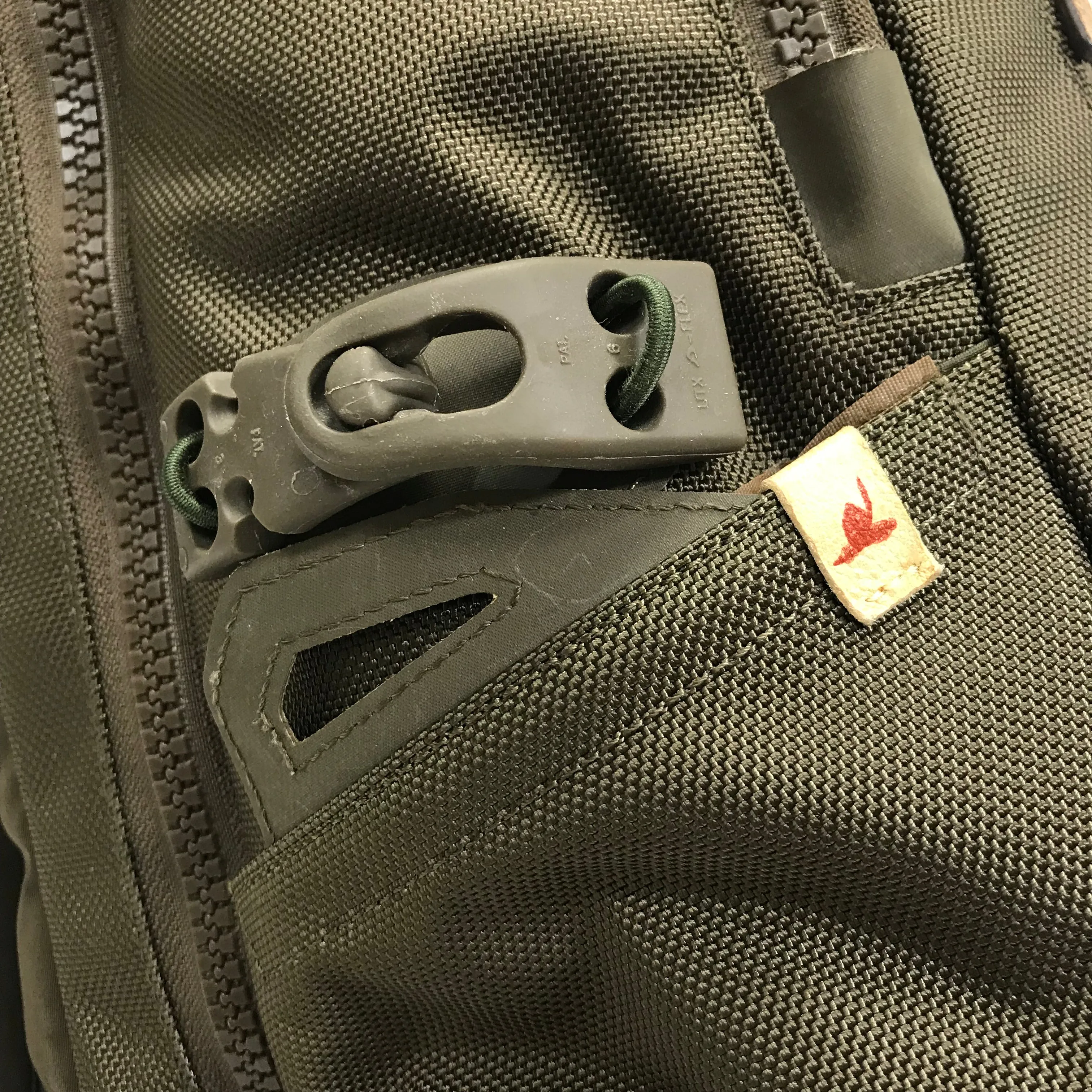 Visvim 20L Cordura Ballistic Nylon Backpack Olive