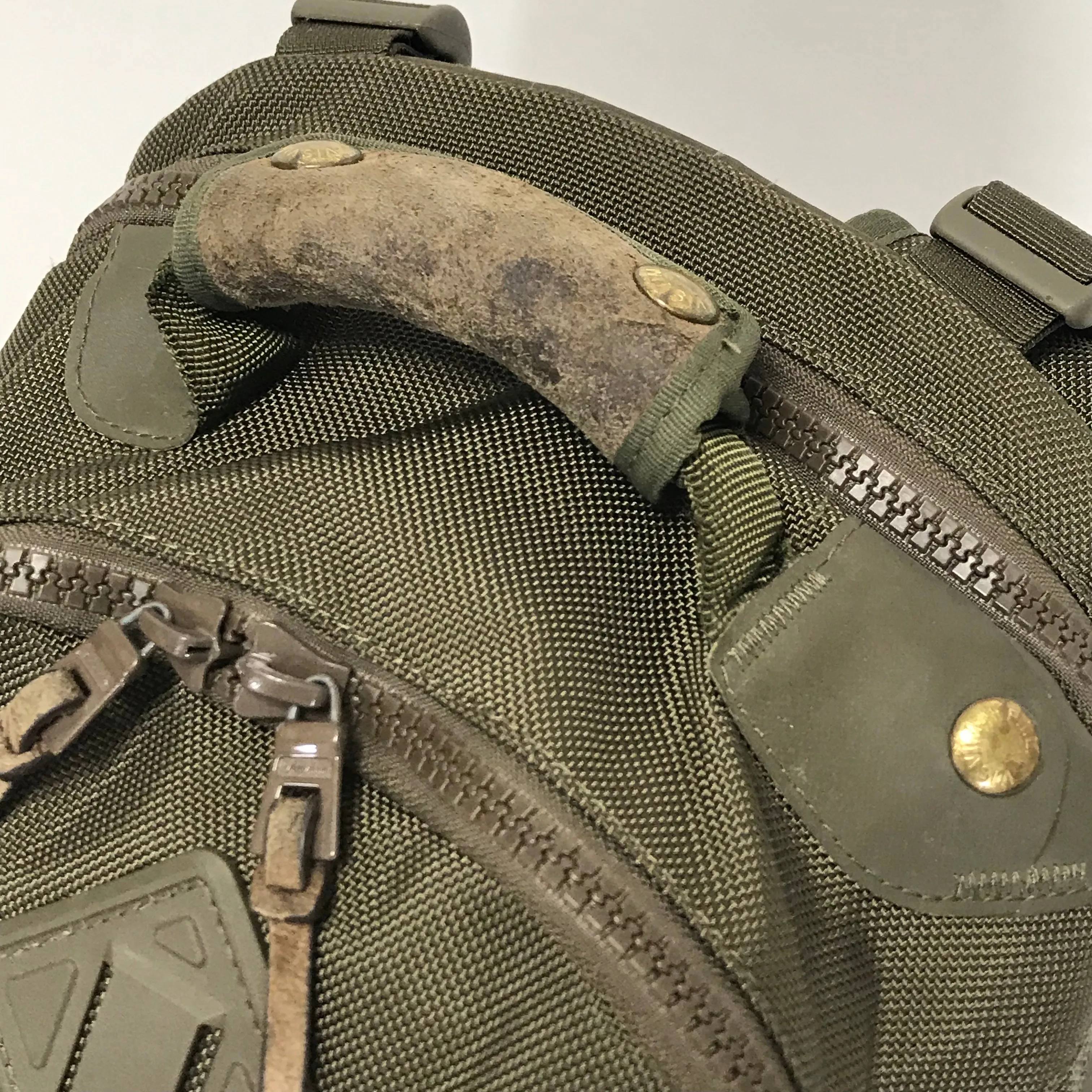 Visvim 20L Cordura Ballistic Nylon Backpack Olive