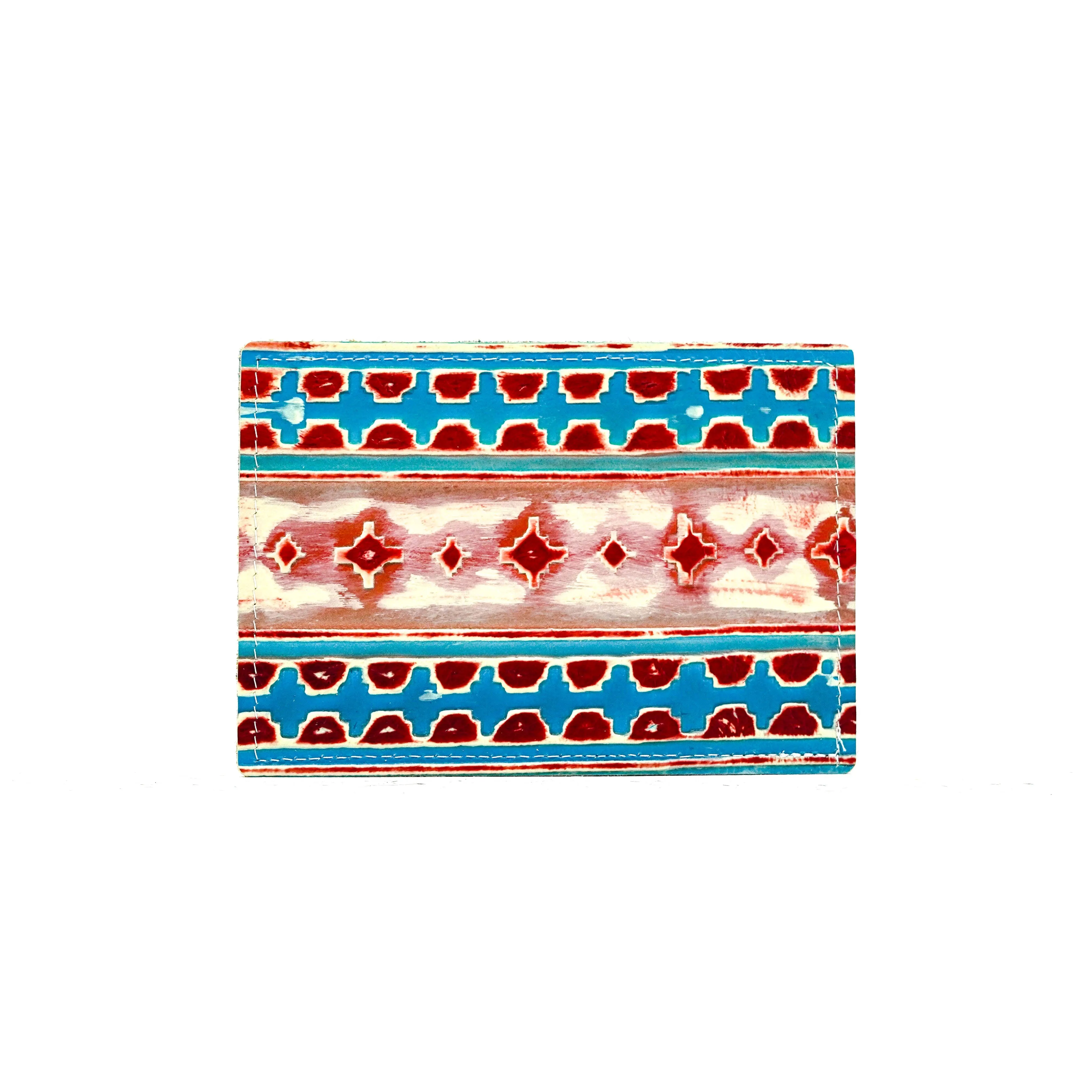 Waylon Wallet - All Embossed w/ Great Plains Navajo