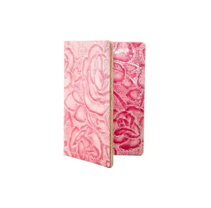 Waylon Wallet - All Embossed w/ Pink Roses