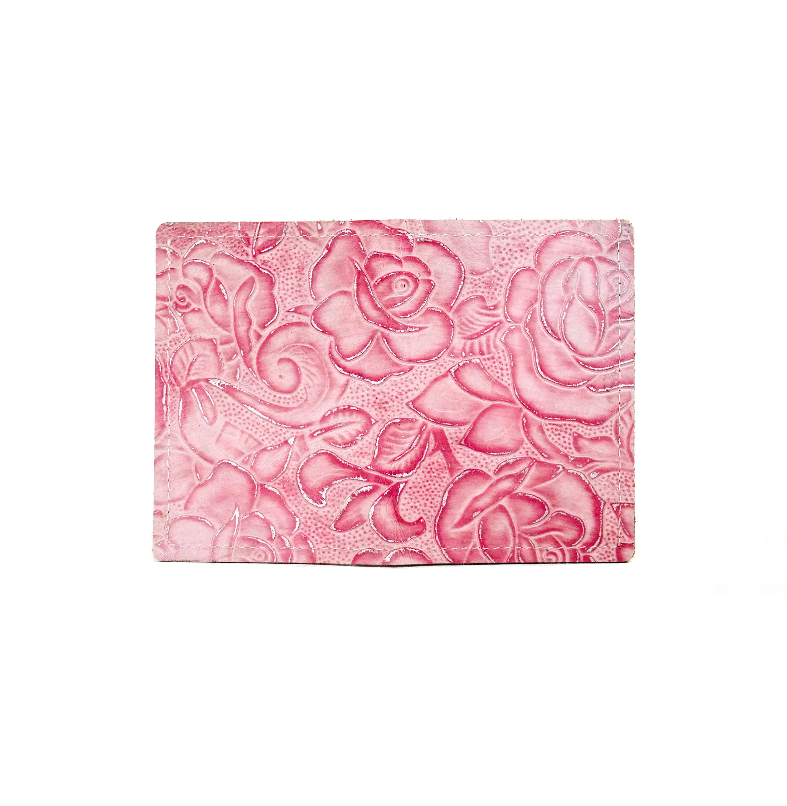Waylon Wallet - All Embossed w/ Pink Roses
