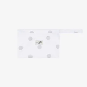 White Fog Polka Mini Wet Bag