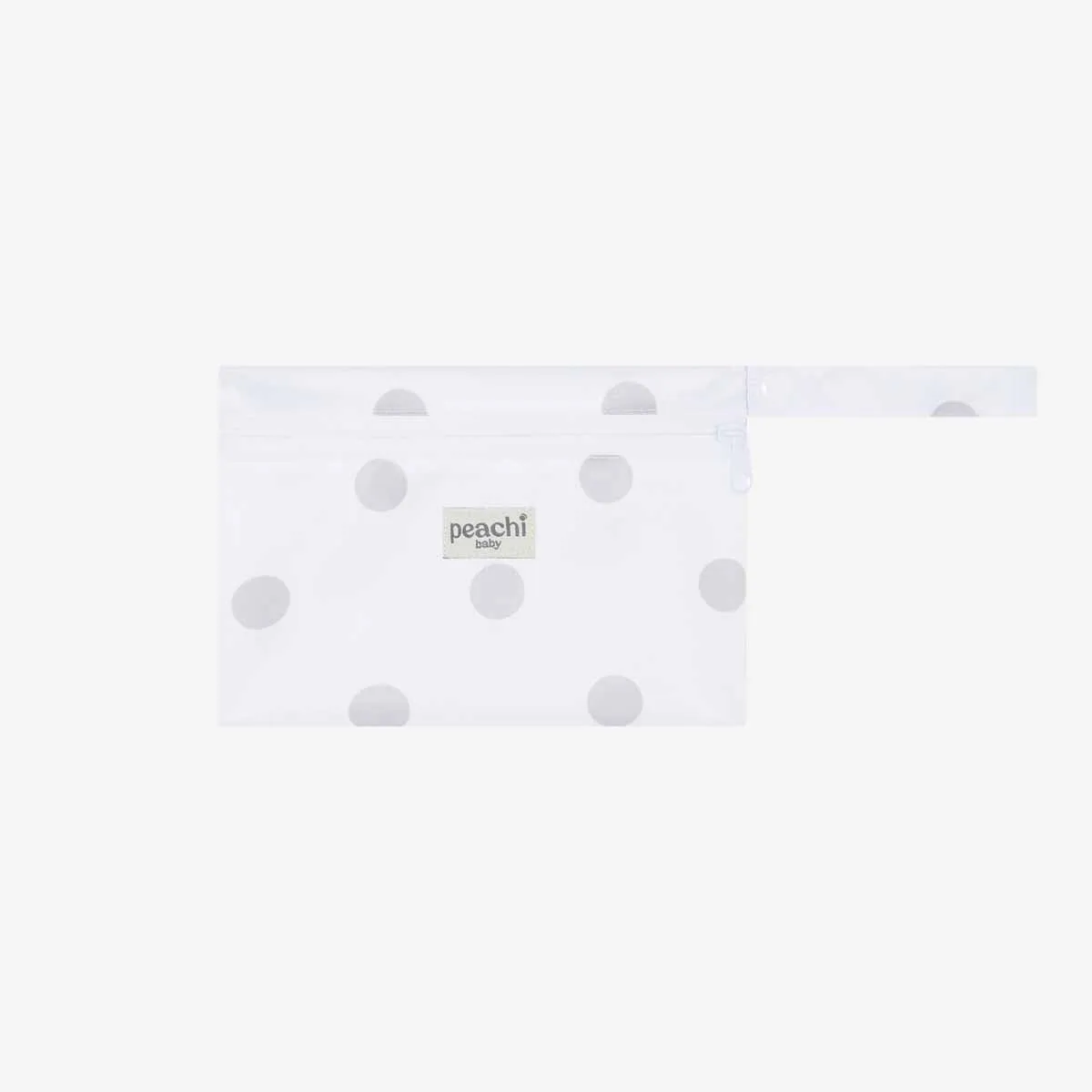 White Fog Polka Mini Wet Bag