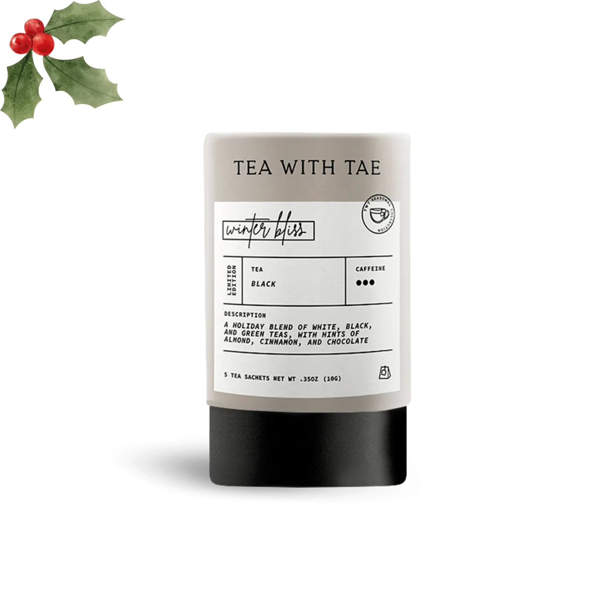 Winter Bliss Mini Tea Tube (5 tea bags)