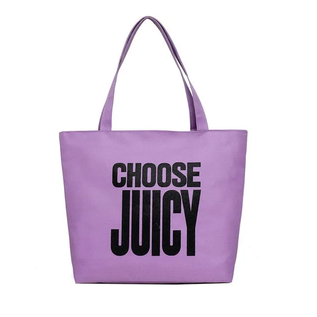Women's Travel Bag Large-Capacity Letter Printing Nylon Tote Bag
